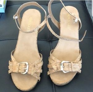 Aerosoles cork wedges